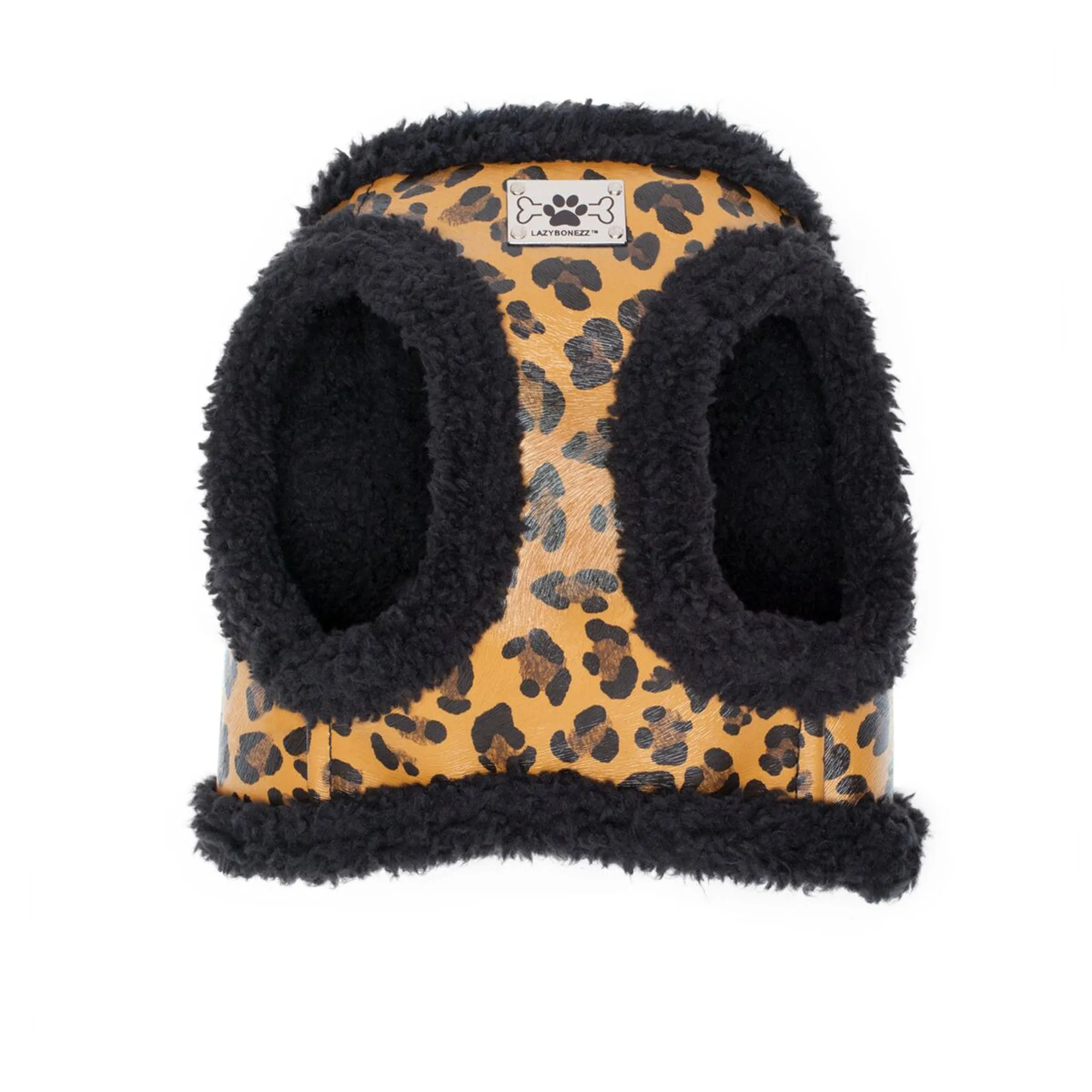Shearling Moto Dog Harness