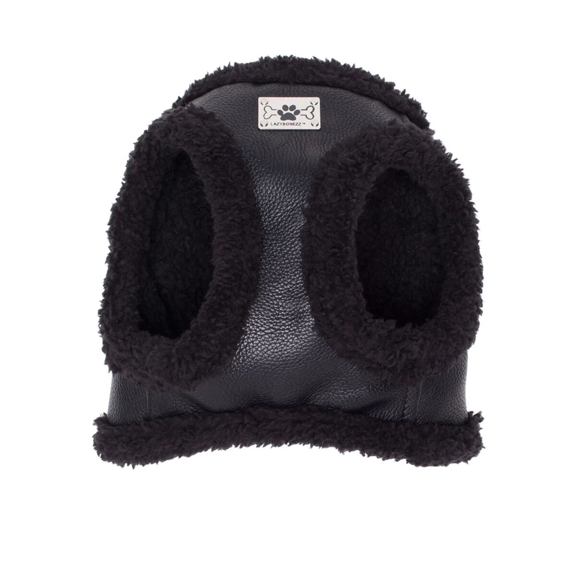 Shearling Moto Dog Harness