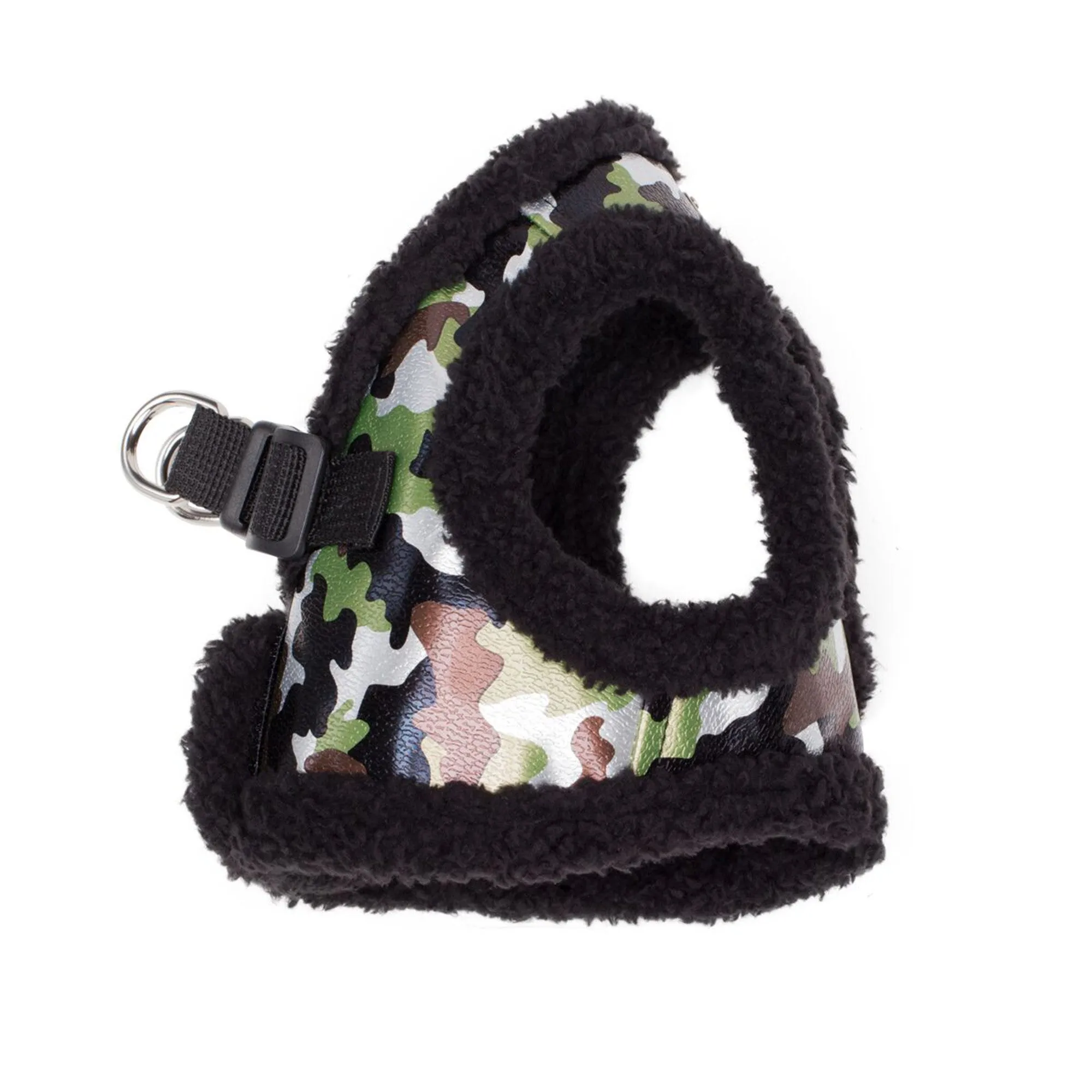 Shearling Moto Dog Harness