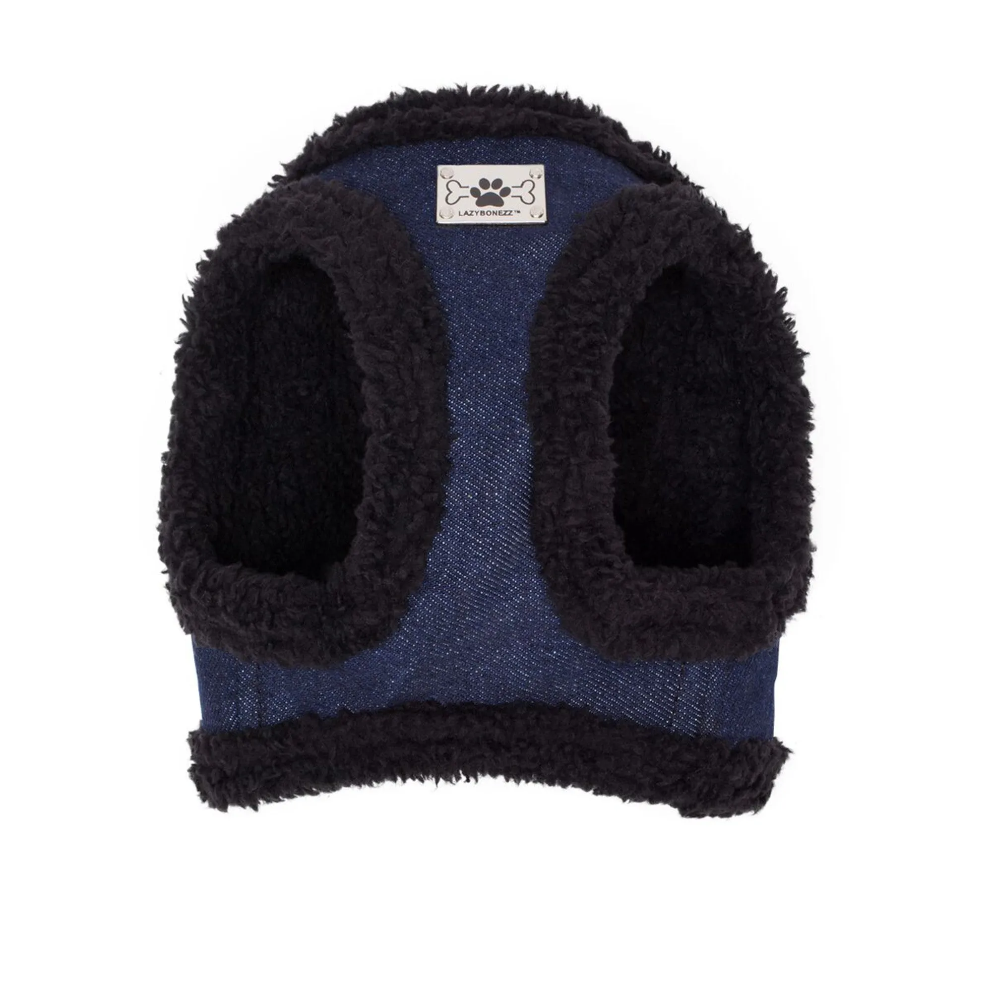 Shearling Moto Dog Harness