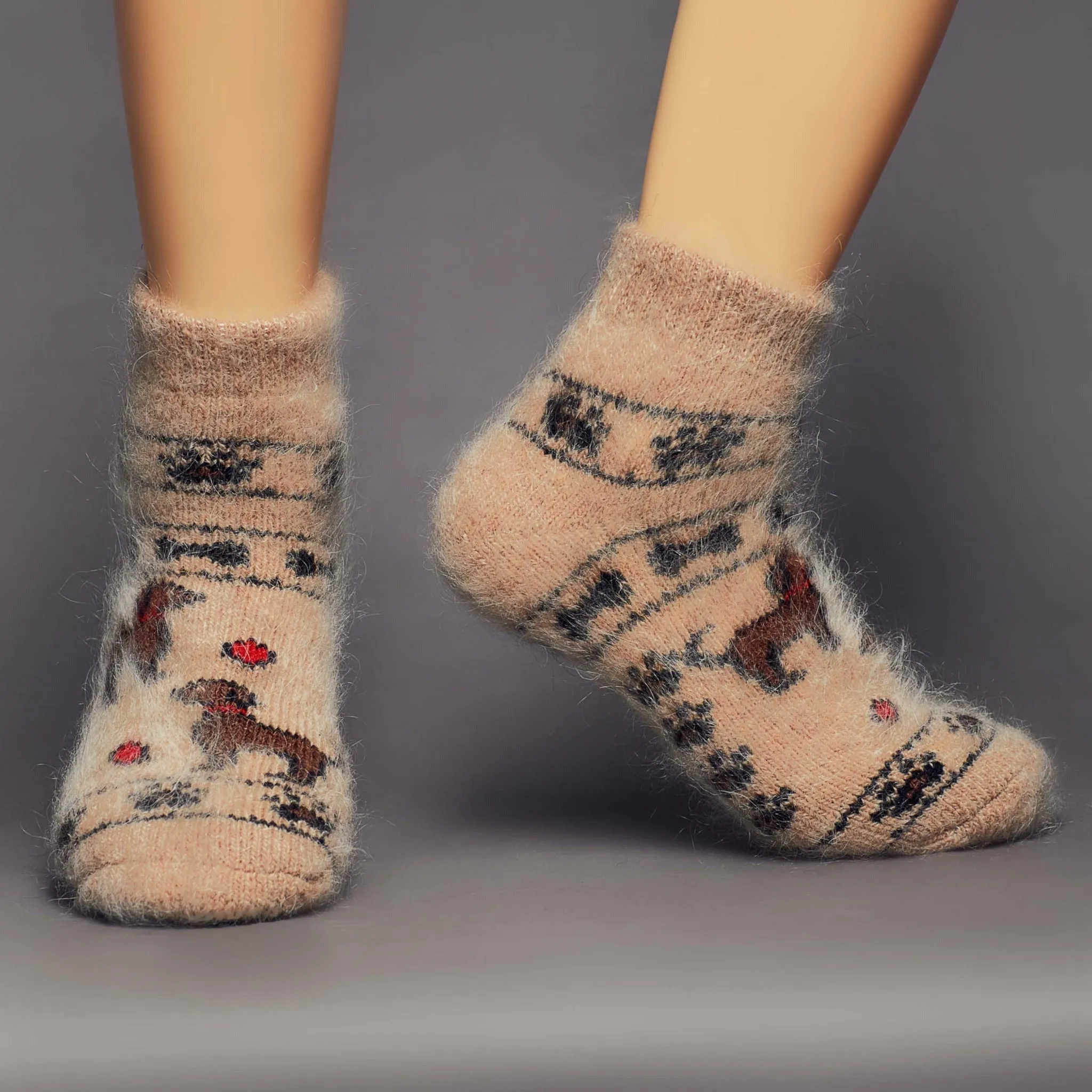 Siberia Spirit Happy Pups Low Socks
