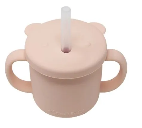 Silicone Bear Cup - Pink