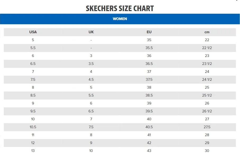 Skechers (GAR124348) Ladies Sports Go Walk Air 2.0 Quick Breeze Shoes in UK 3 to 8