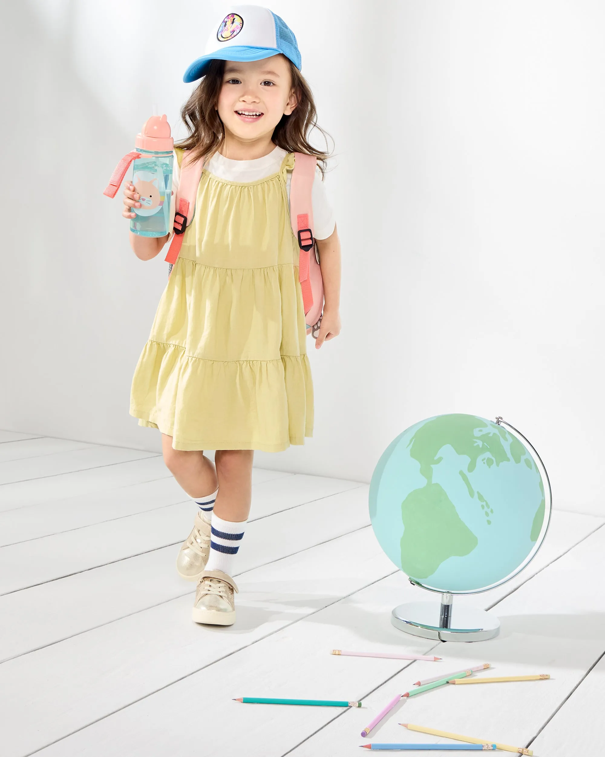 Skip Hop Zoo PP Straw Bottle  - Cat