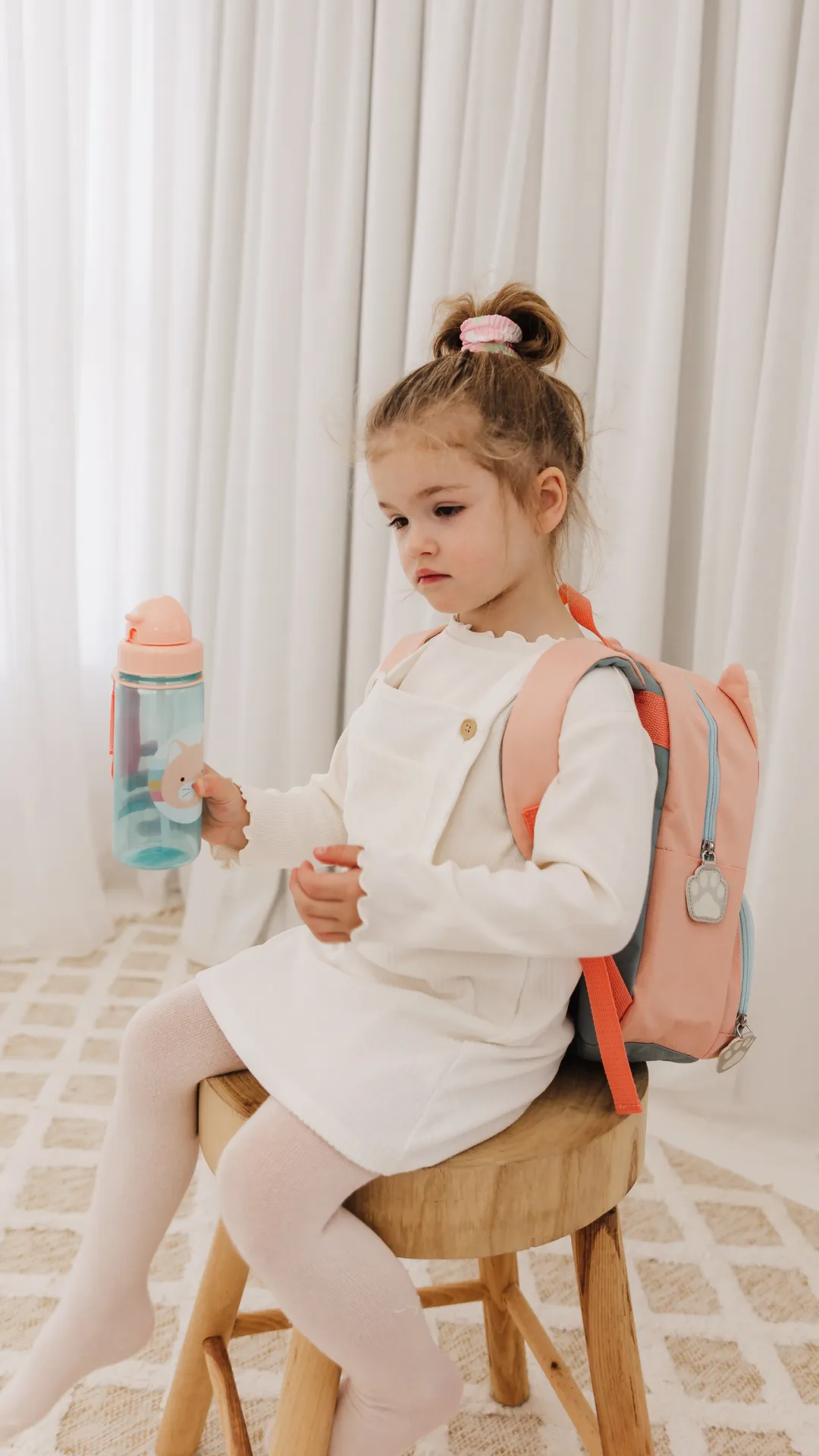 Skip Hop Zoo PP Straw Bottle  - Cat