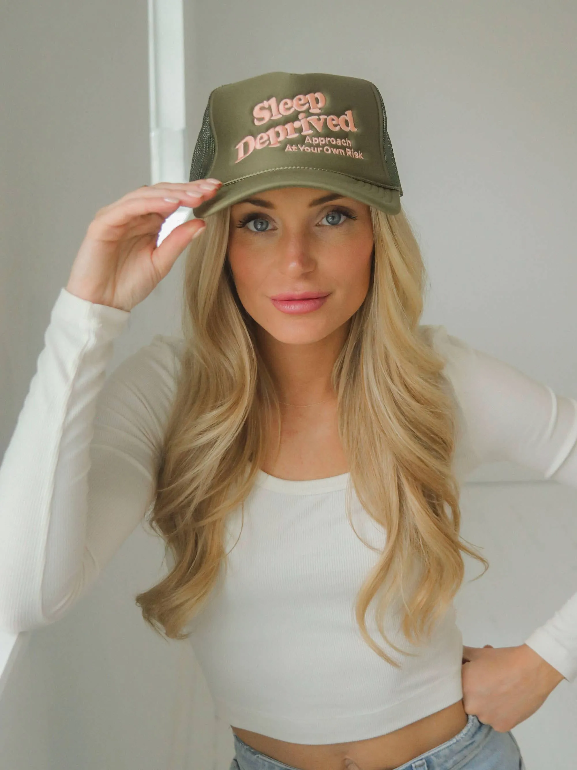 Sleep Deprived Trucker Hat