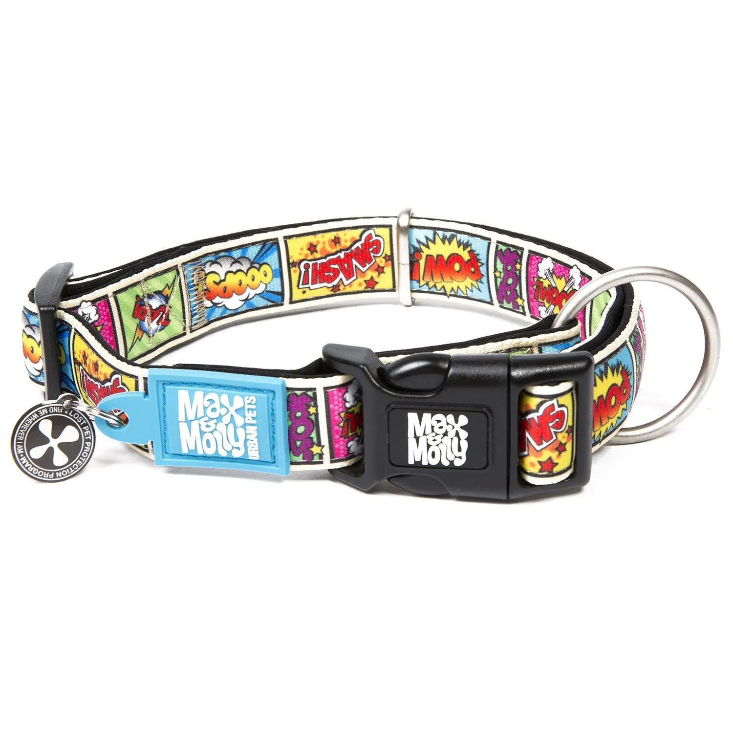 Smart ID Dog Collar - Comic
