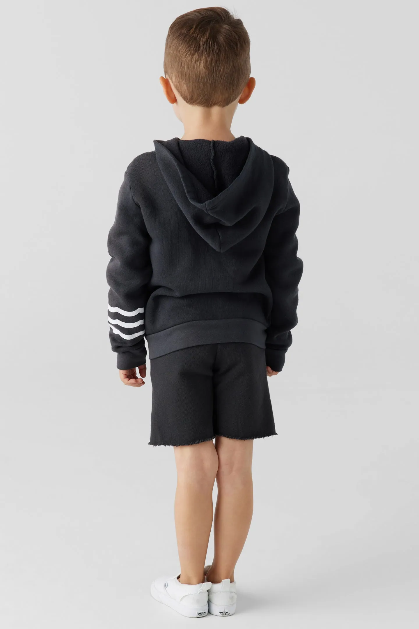 Sol Angeles Kid Wave Hoodie Black