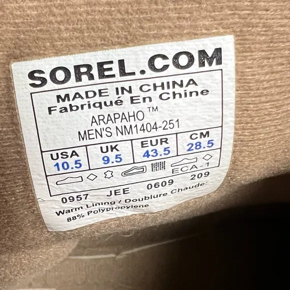 Sorel Arapaho Snow Boots