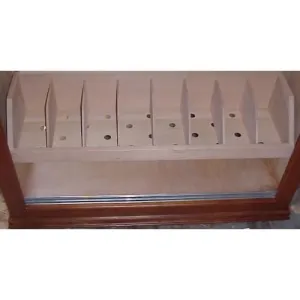 Spanish Cedar Bin Shelf