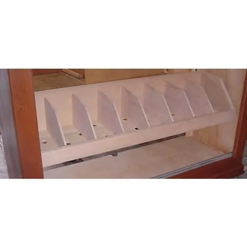 Spanish Cedar Bin Shelf