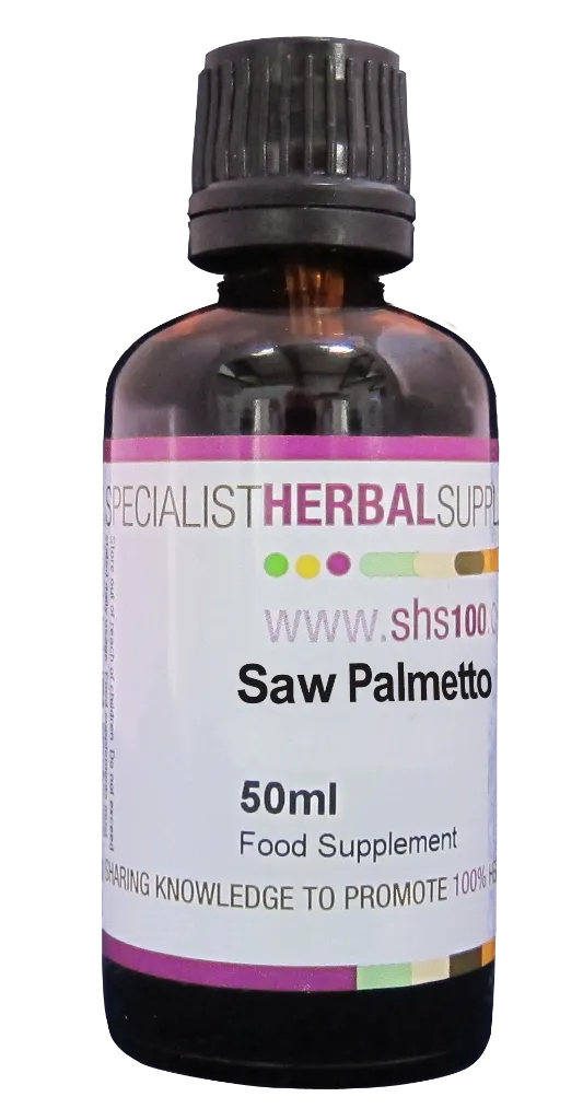 Specialist Herbal Supplies (SHS) Saw Palmetto Drops 50ml