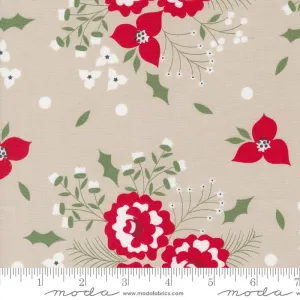 Starberry by Moda Fabrics HOLIDAY ROSE/STONE