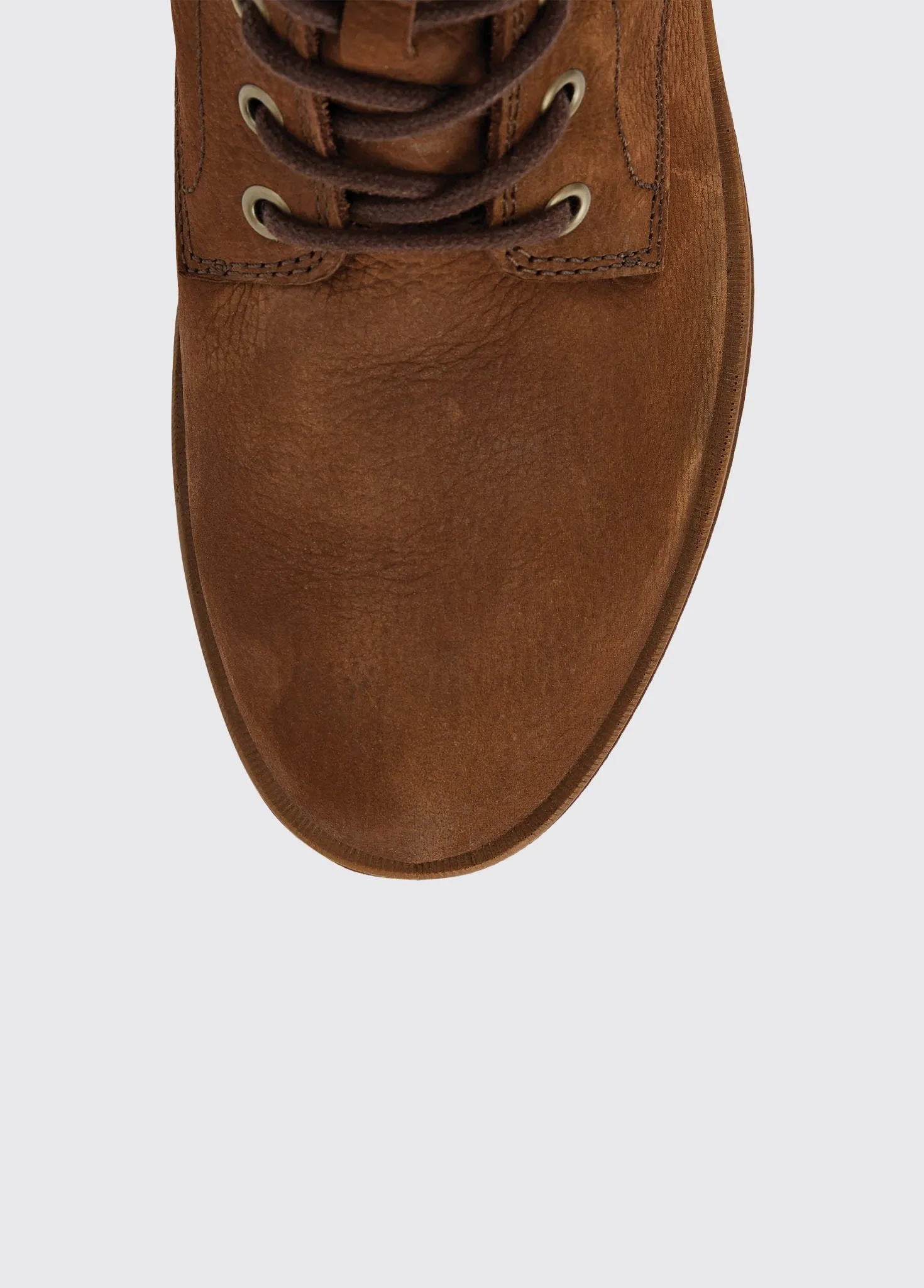 Strokestown Lace Up Ankle Boot - Walnut