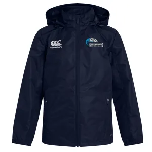 Syracuse Silver Hawks Club Vaposhield Full Zip Rain Jacket by Canterbury