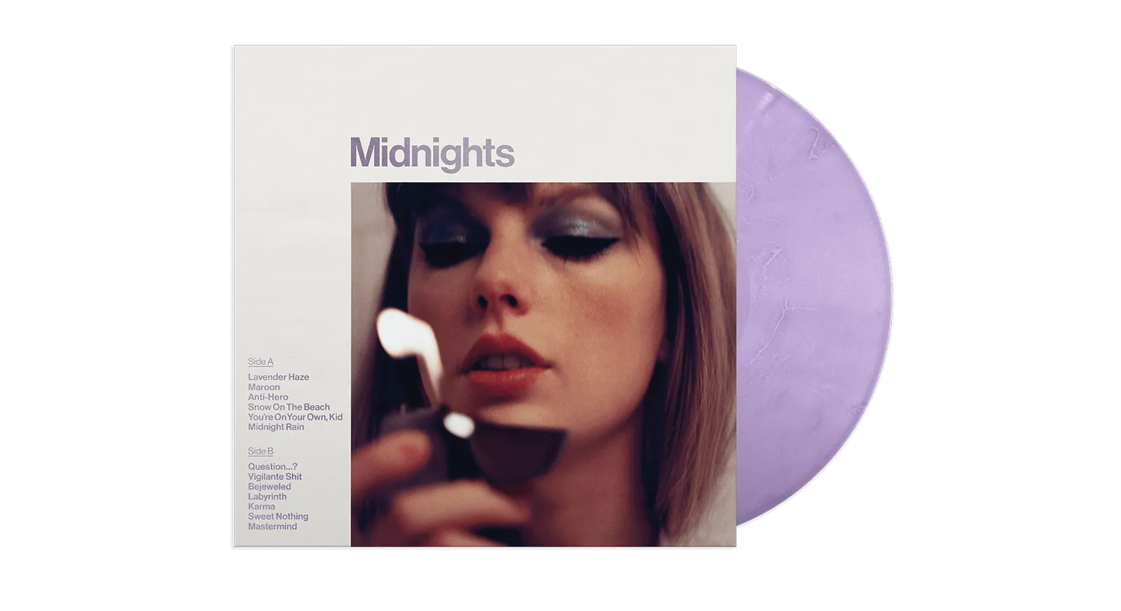 Taylor Swift : Midnights (Lavender Vinyl)