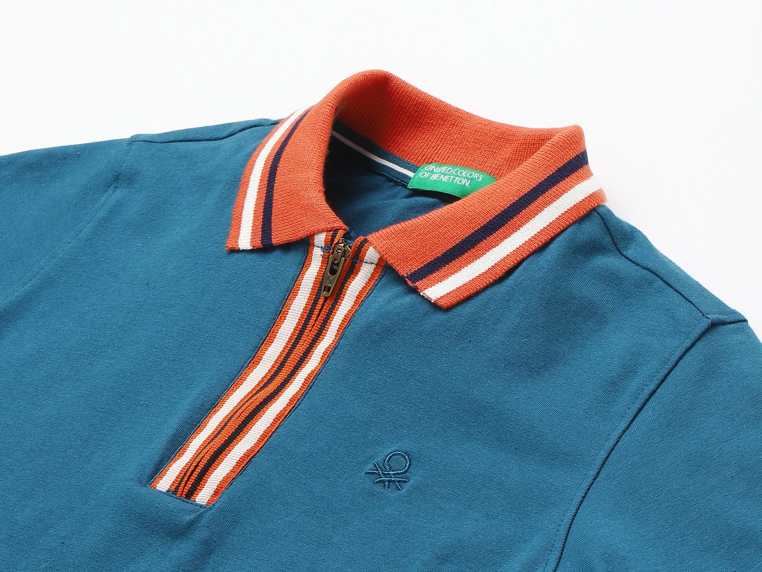 Teal Blue Polo T-Shirt