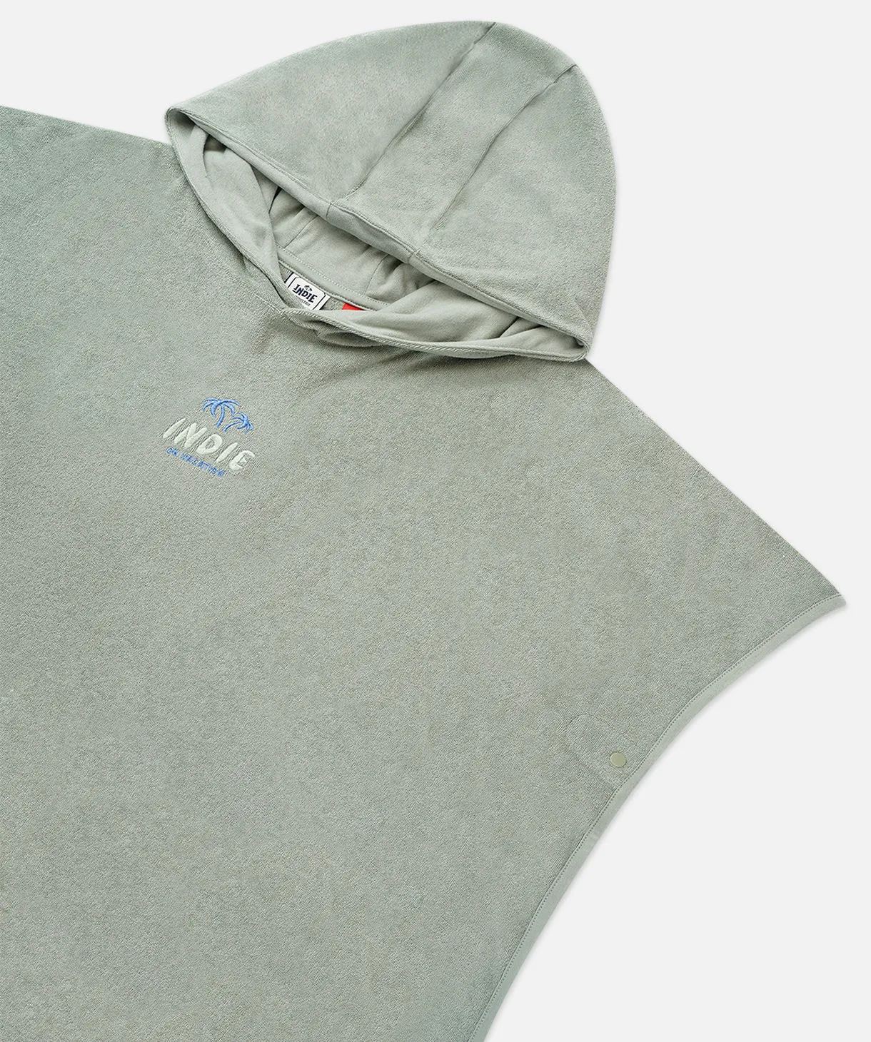 The Bower Hooded Towel - Sea Green