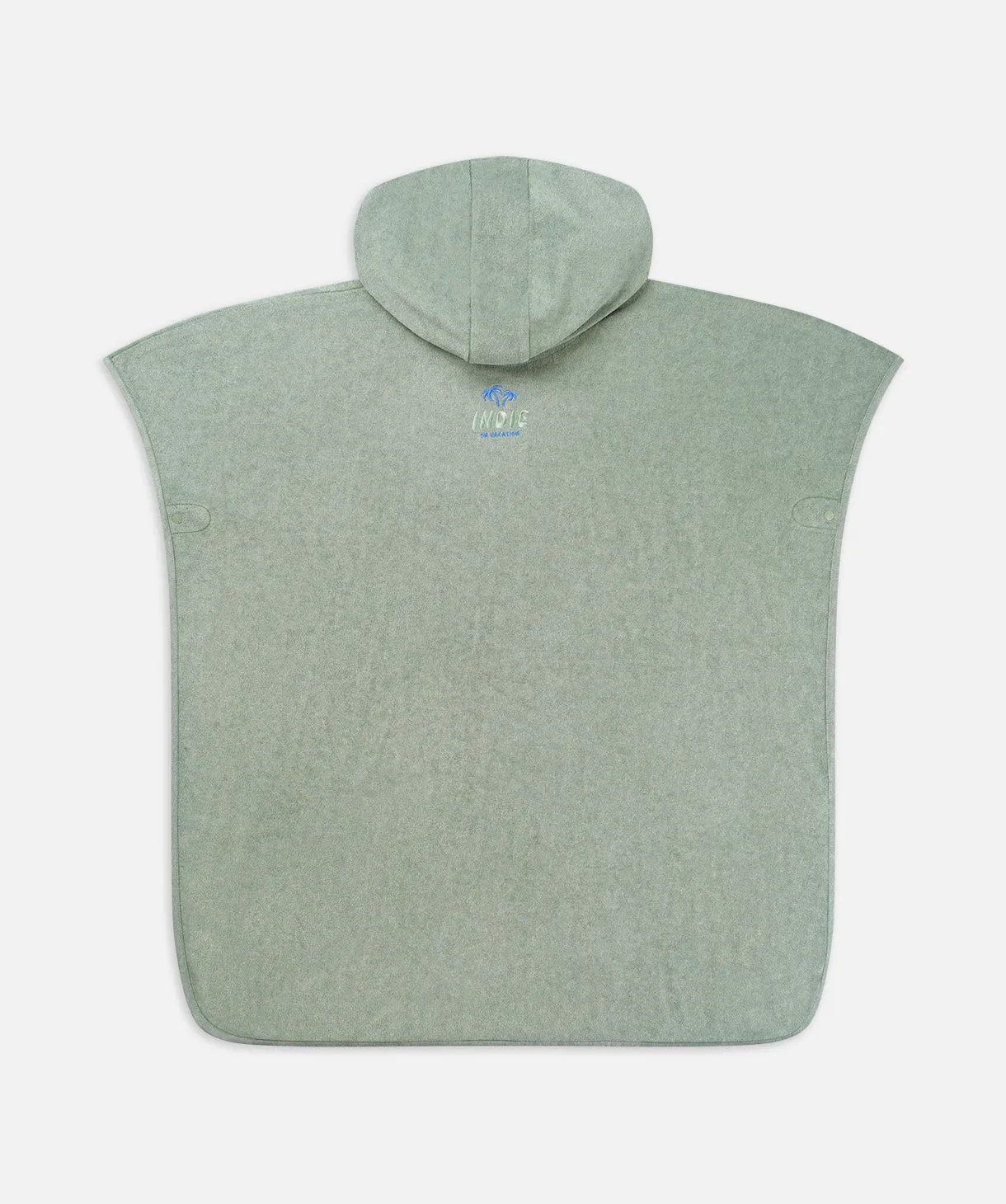 The Bower Hooded Towel - Sea Green