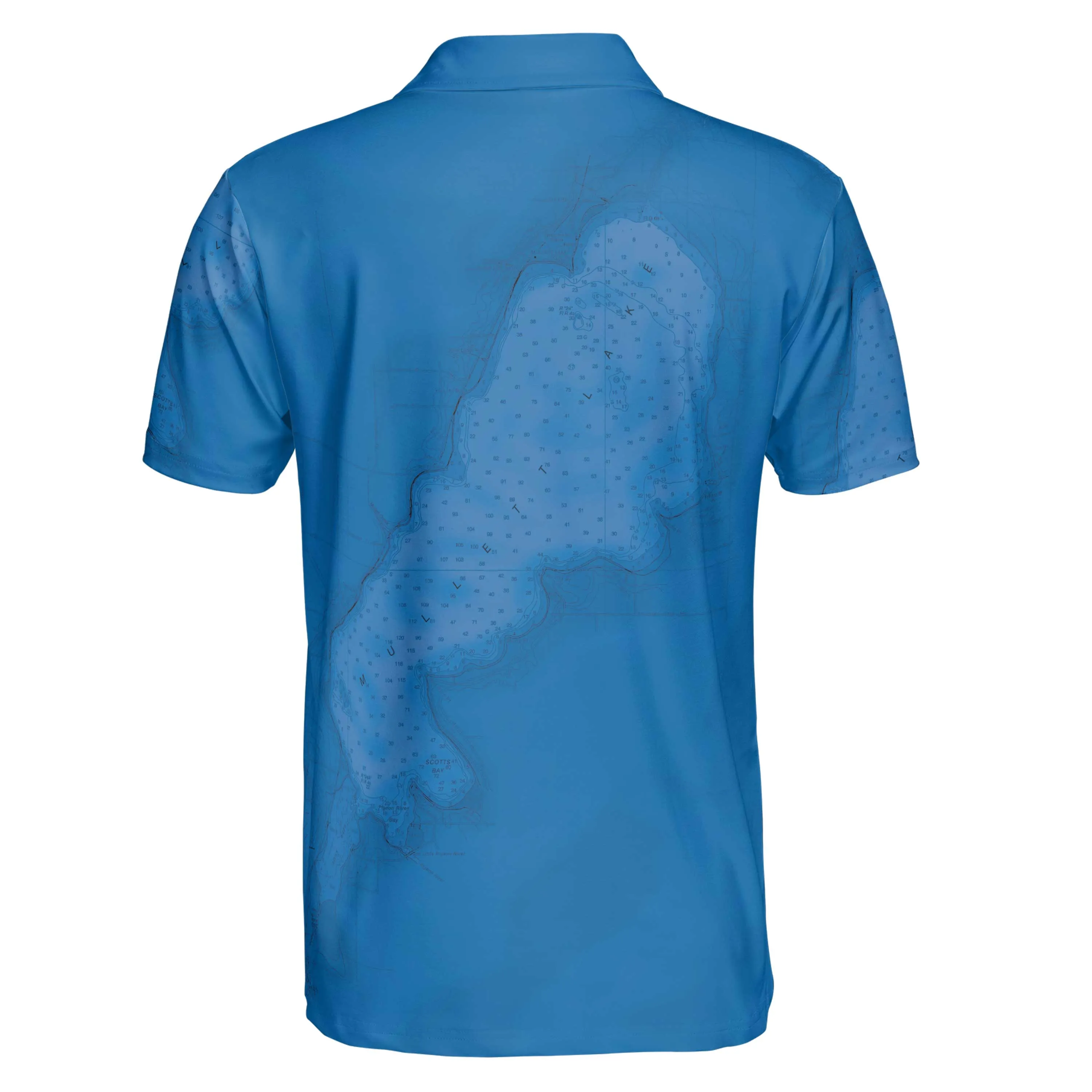 The Mullet Lake Blues Polo Shirt