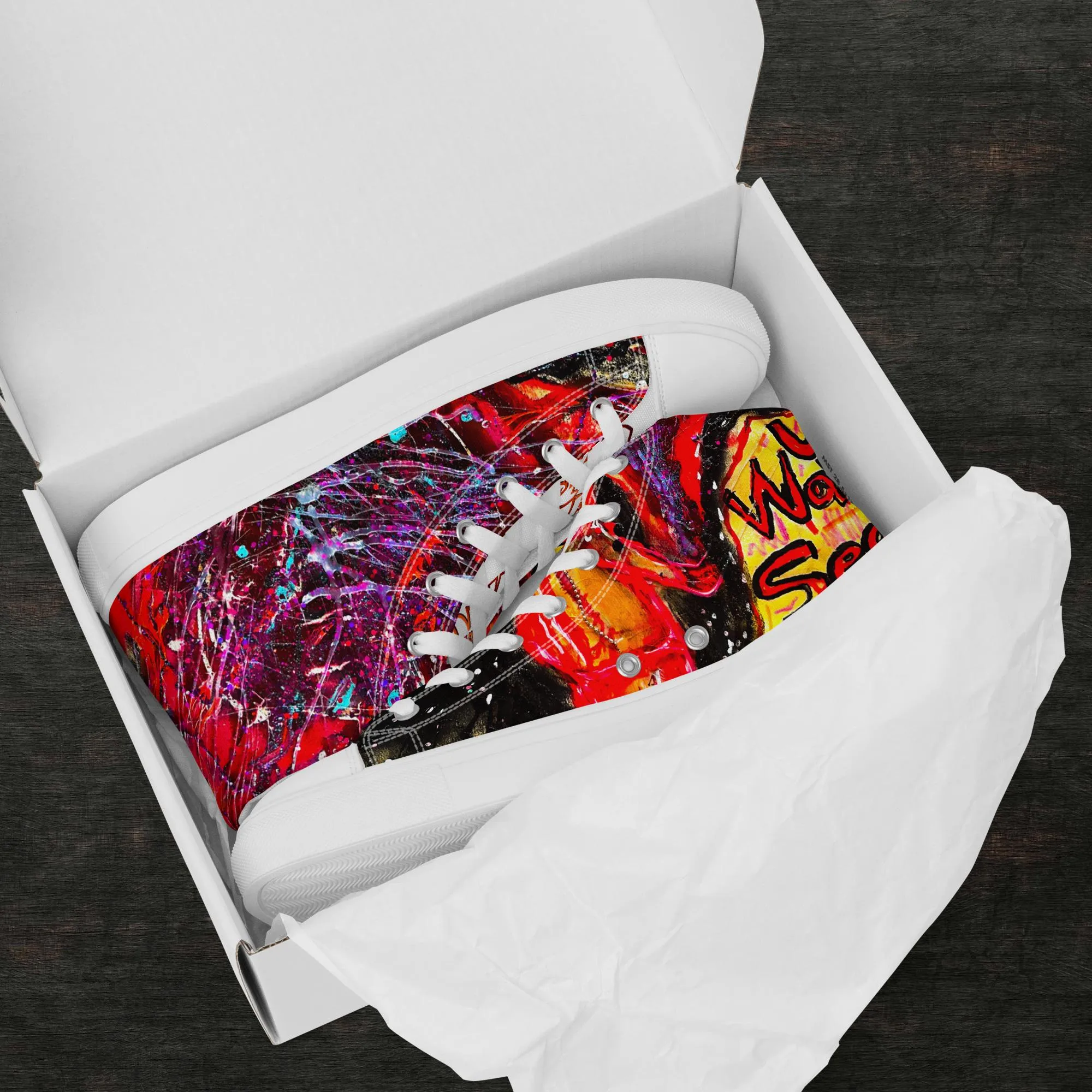 Thermal Kid Women’s high top canvas shoes