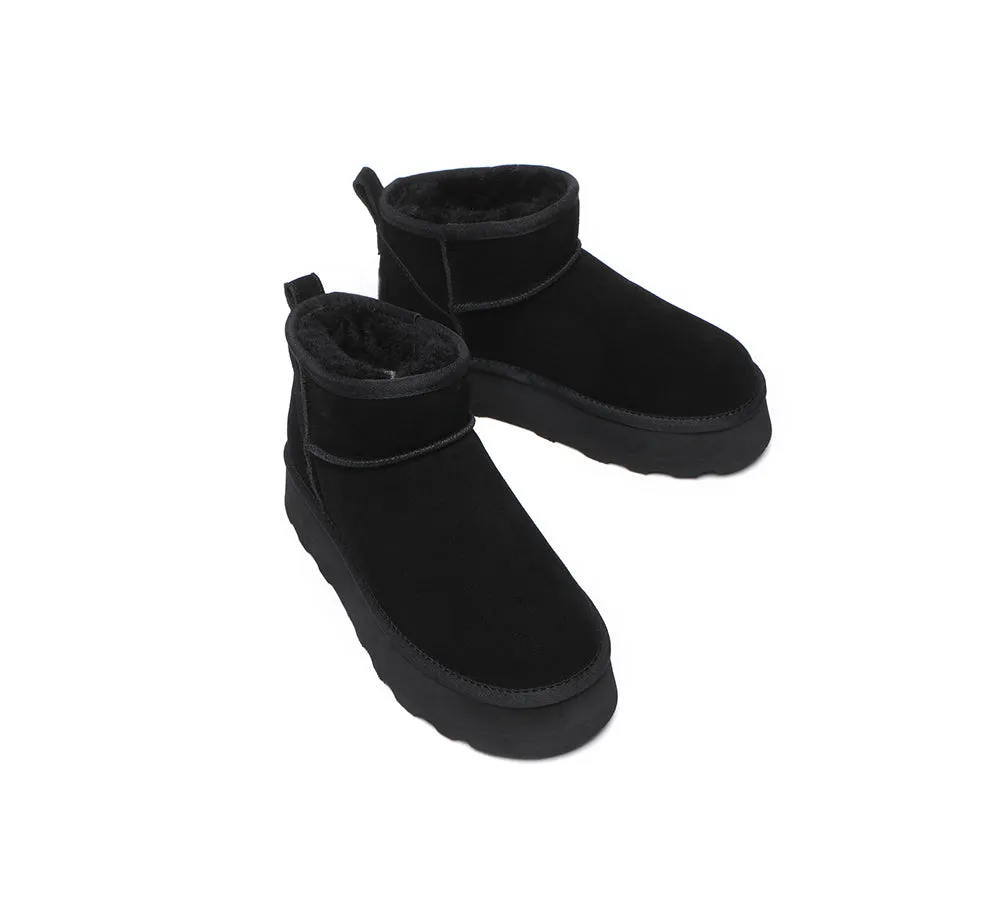 Ugg Mini Platform Boots Thick Bottom Ronnie