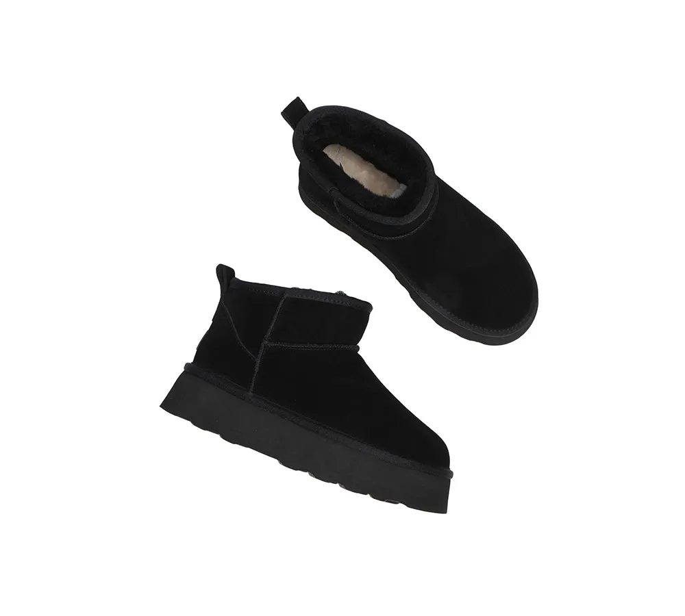 Ugg Mini Platform Boots Thick Bottom Ronnie