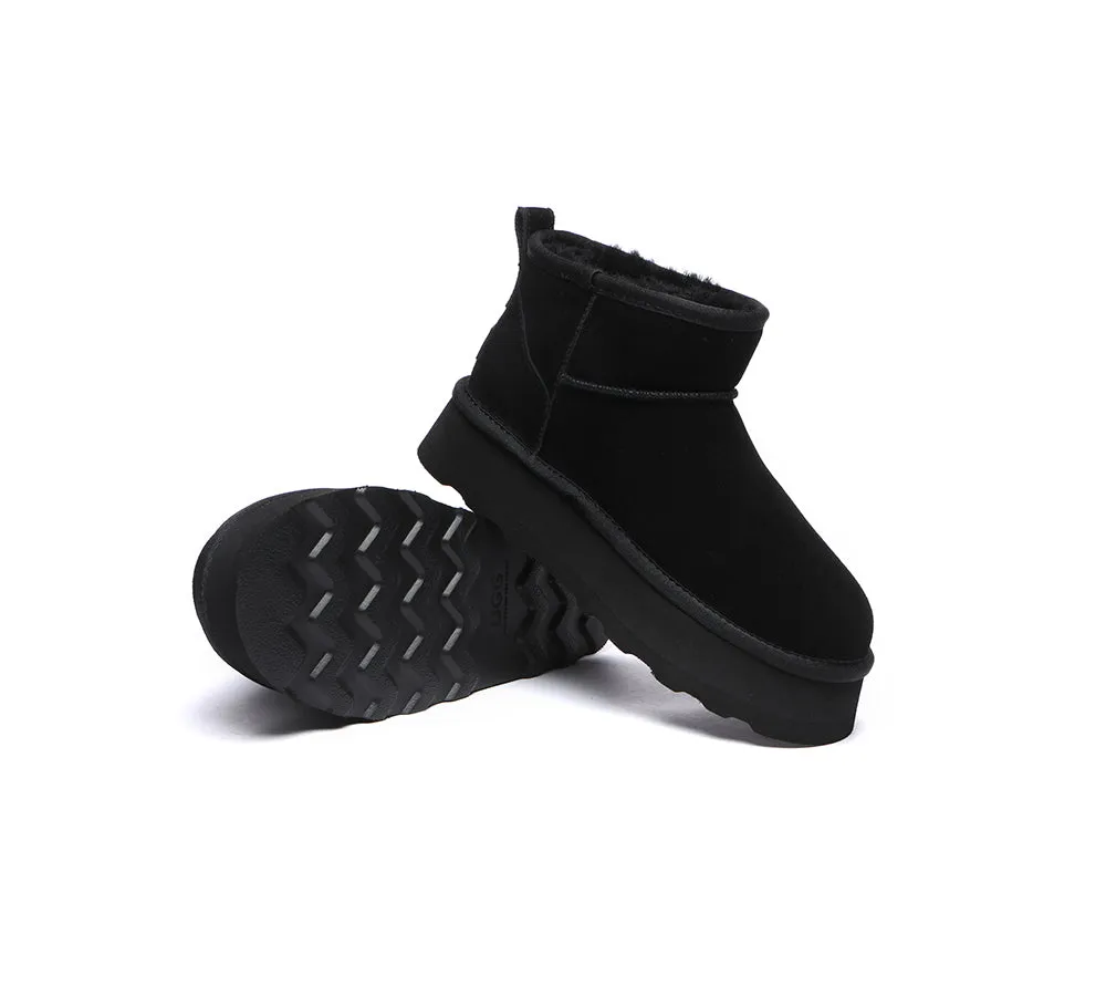Ugg Mini Platform Boots Thick Bottom Ronnie