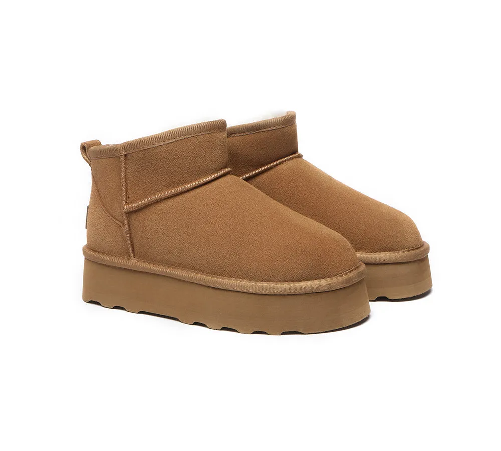Ugg Mini Platform Boots Thick Bottom Ronnie