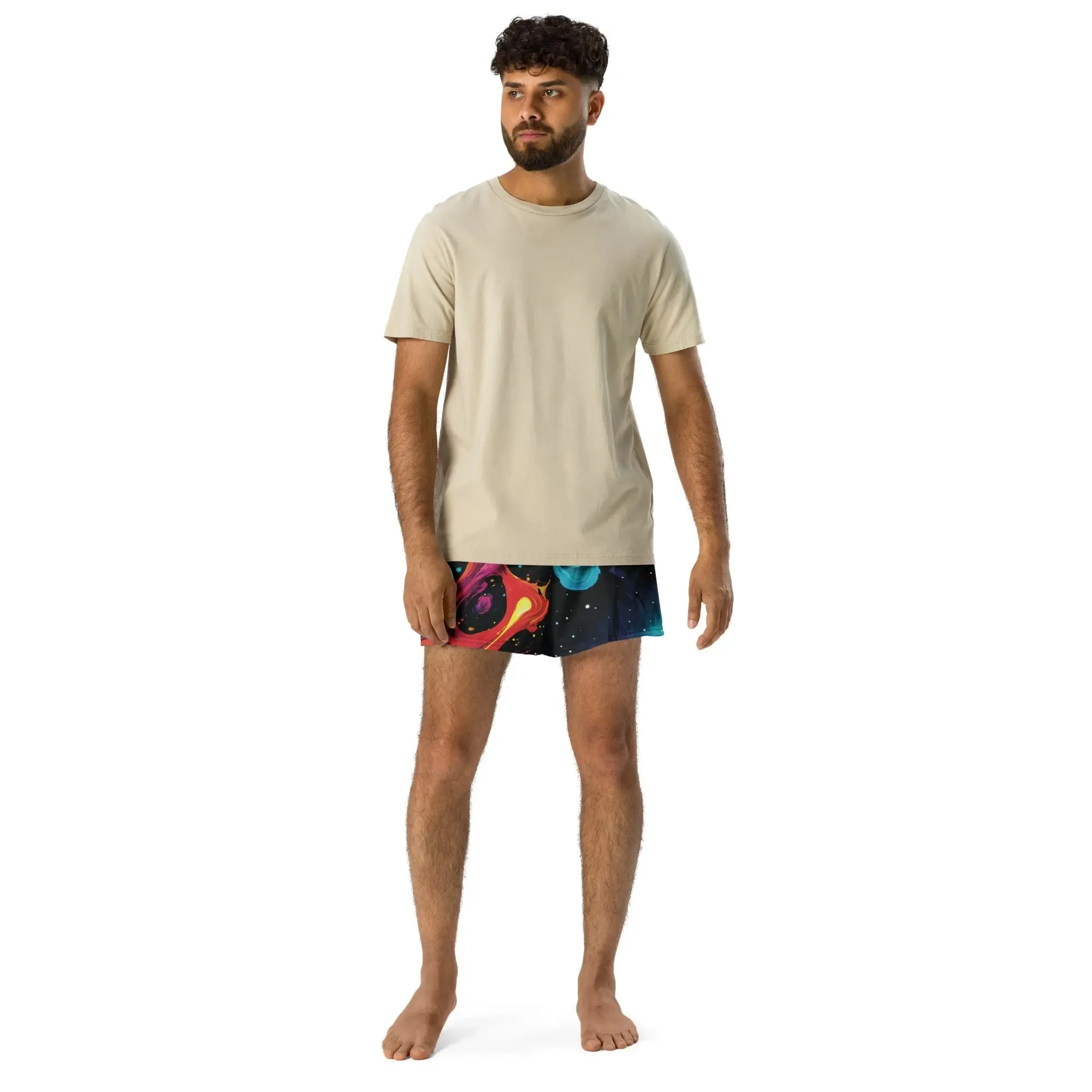 Unisex Athletic Shorts - Astral Tempest