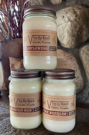 Vee Bar/Snowy Range Soy Candles
