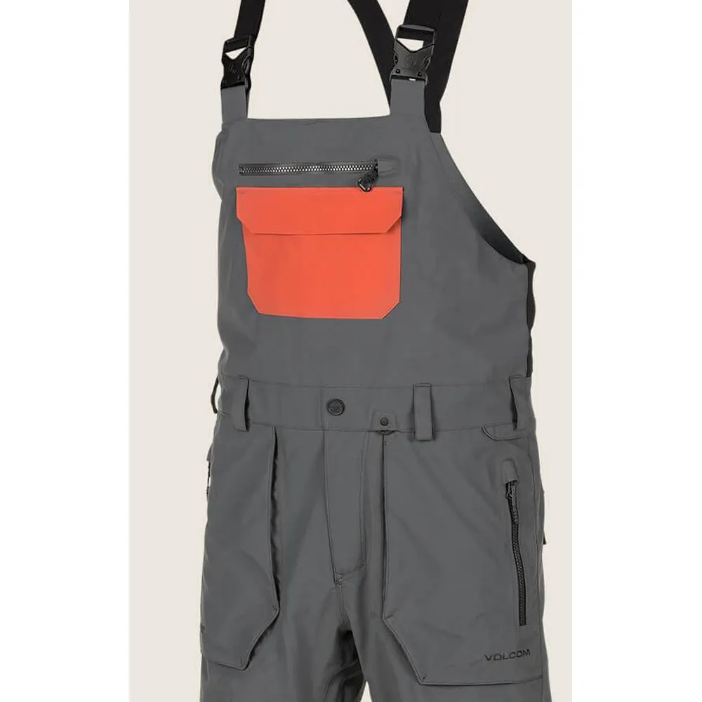 Volcom Mens Rain GTX Snow Bib Pants