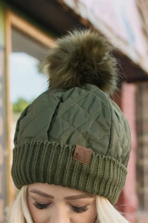 Walk with Me Puffer Beanies