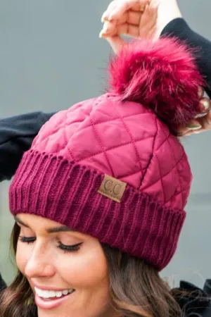 Walk with Me Puffer Beanies