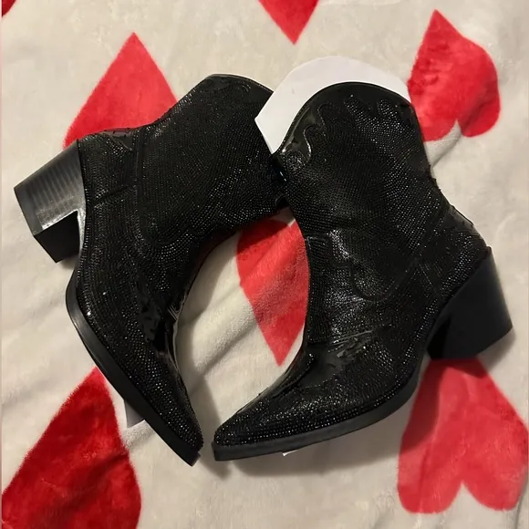 WILD PAIRLourdez Embellished Cowboy Booties, Created for Macy's