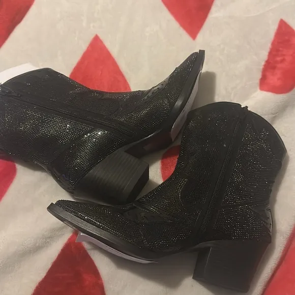 WILD PAIRLourdez Embellished Cowboy Booties, Created for Macy's