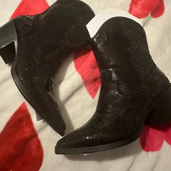WILD PAIRLourdez Embellished Cowboy Booties, Created for Macy's