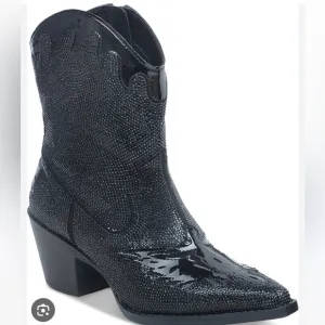 WILD PAIRLourdez Embellished Cowboy Booties, Created for Macy's