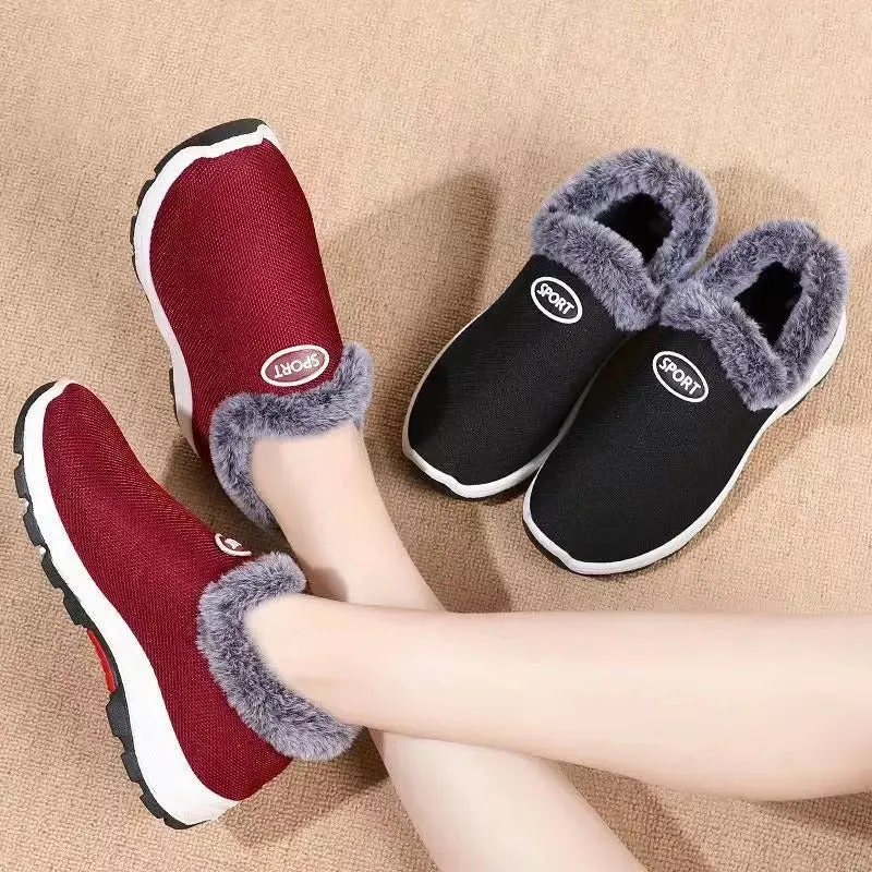 Winter walking sneakers