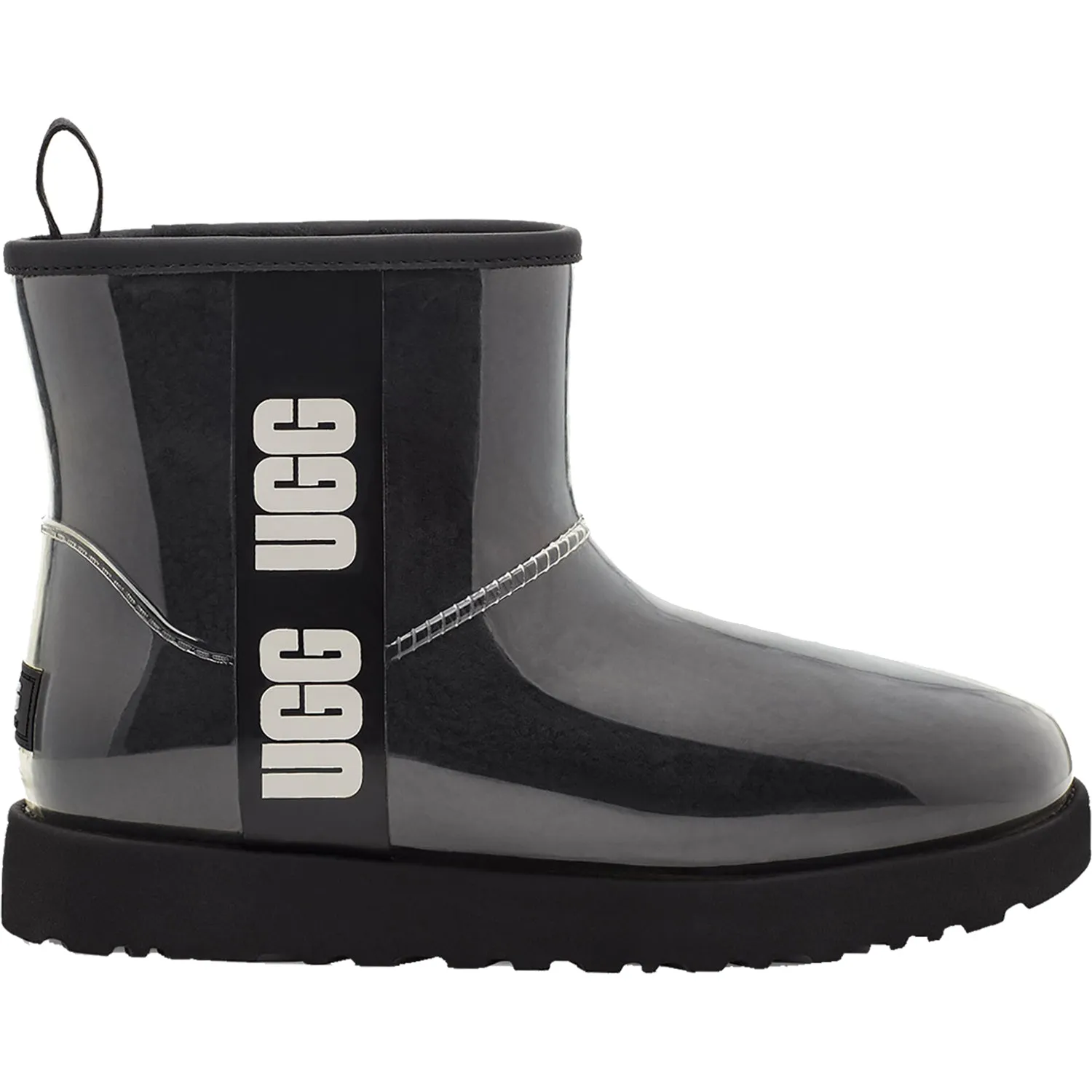 Women's Classic Clear Mini Black Synthetic