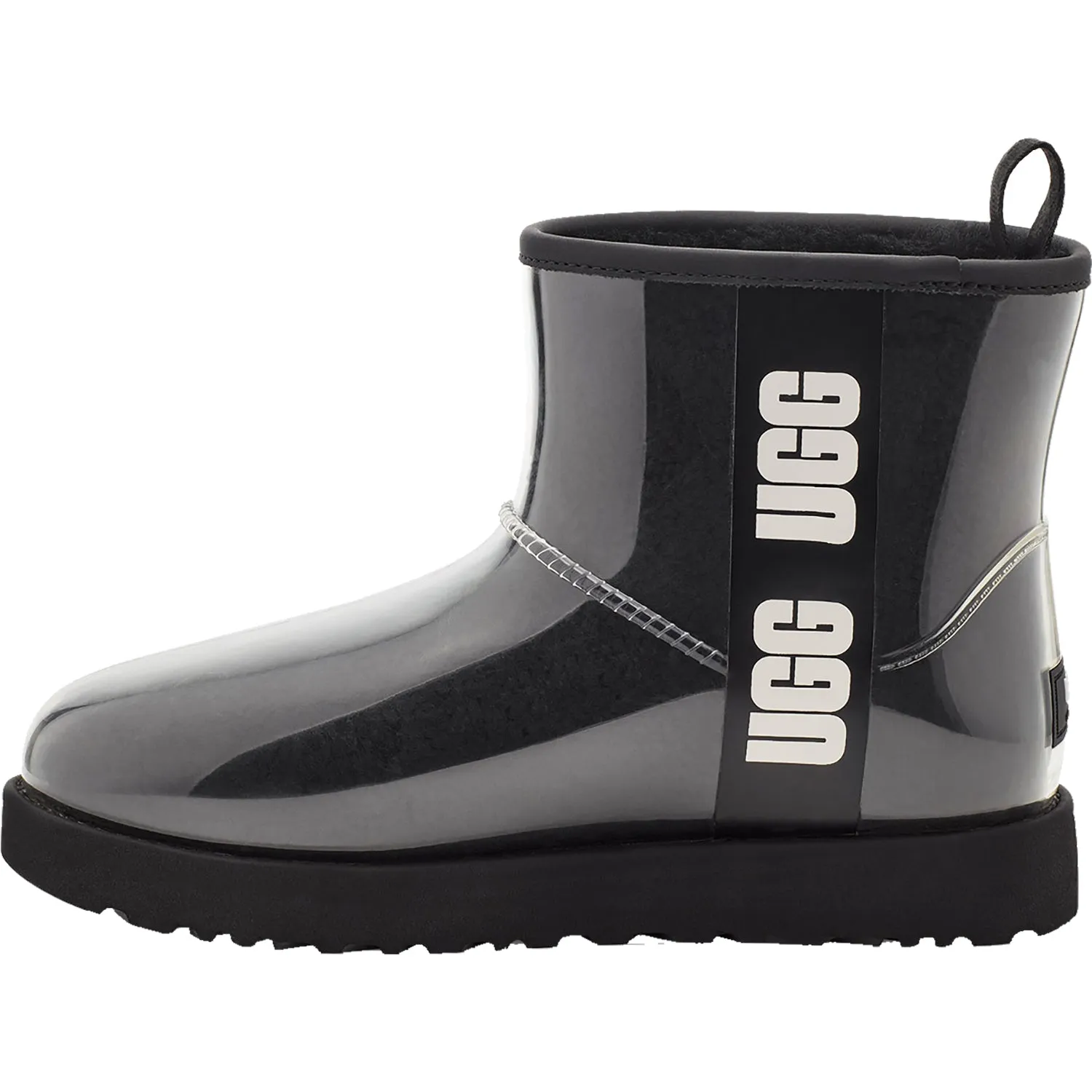 Women's Classic Clear Mini Black Synthetic