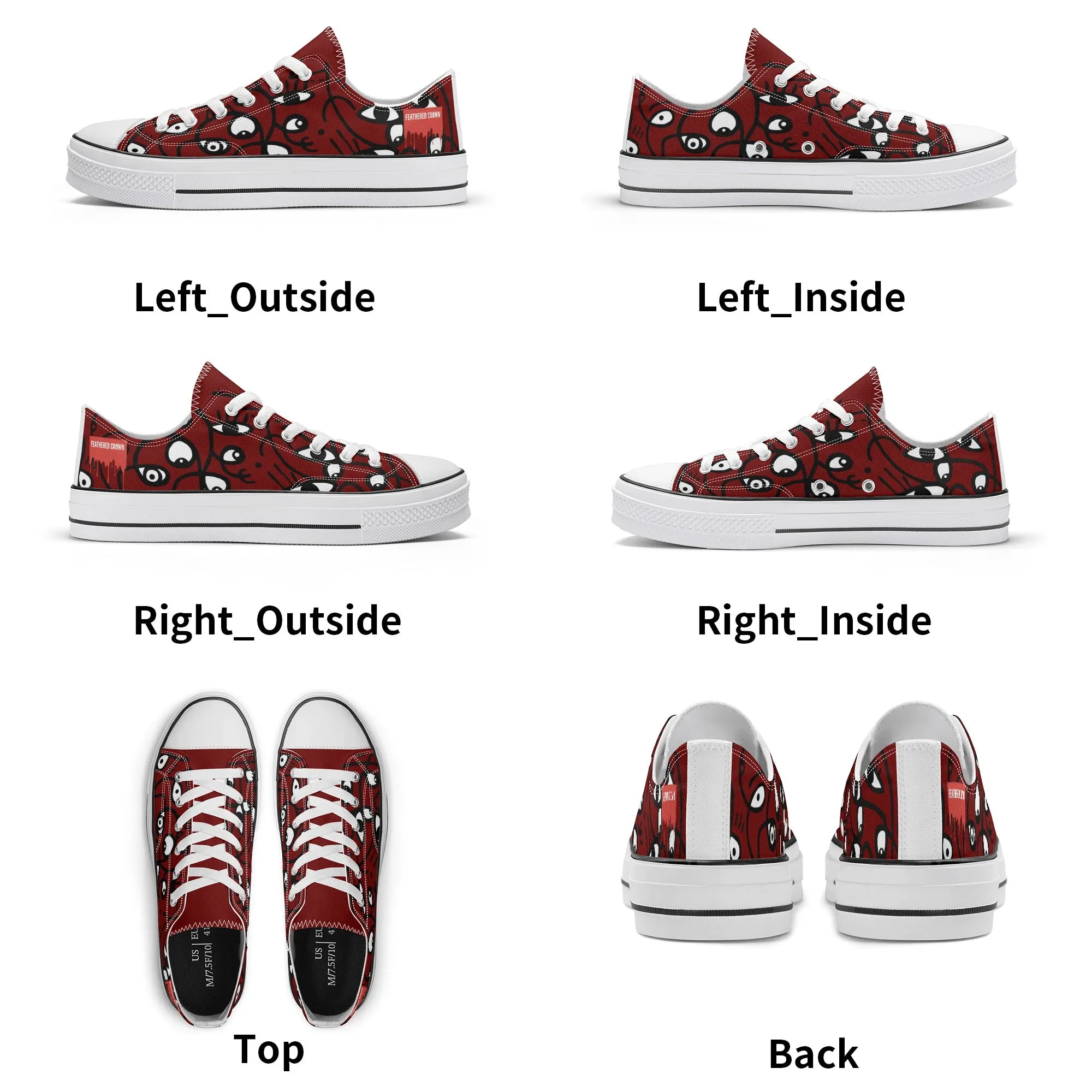 Women's Classic Low Top Canvas Shoes