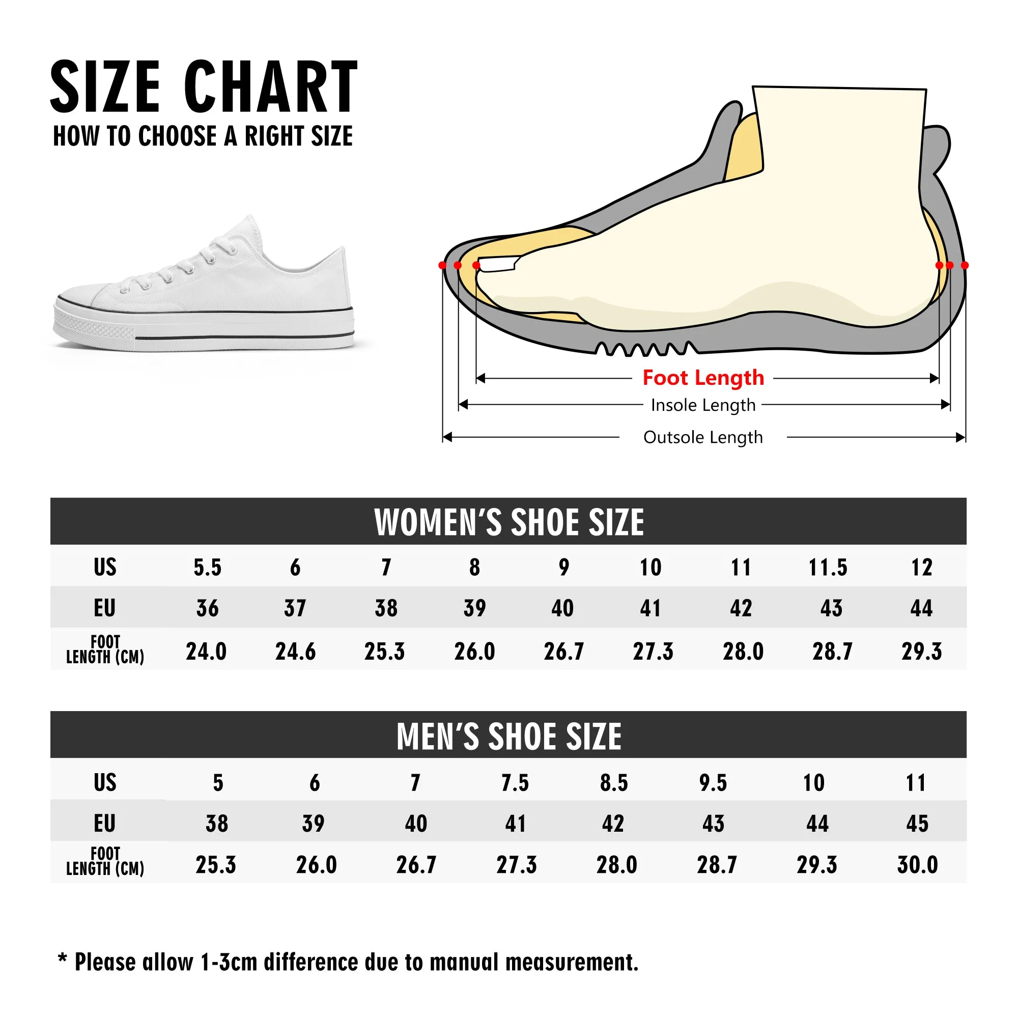 Women's Classic Low Top Canvas Shoes