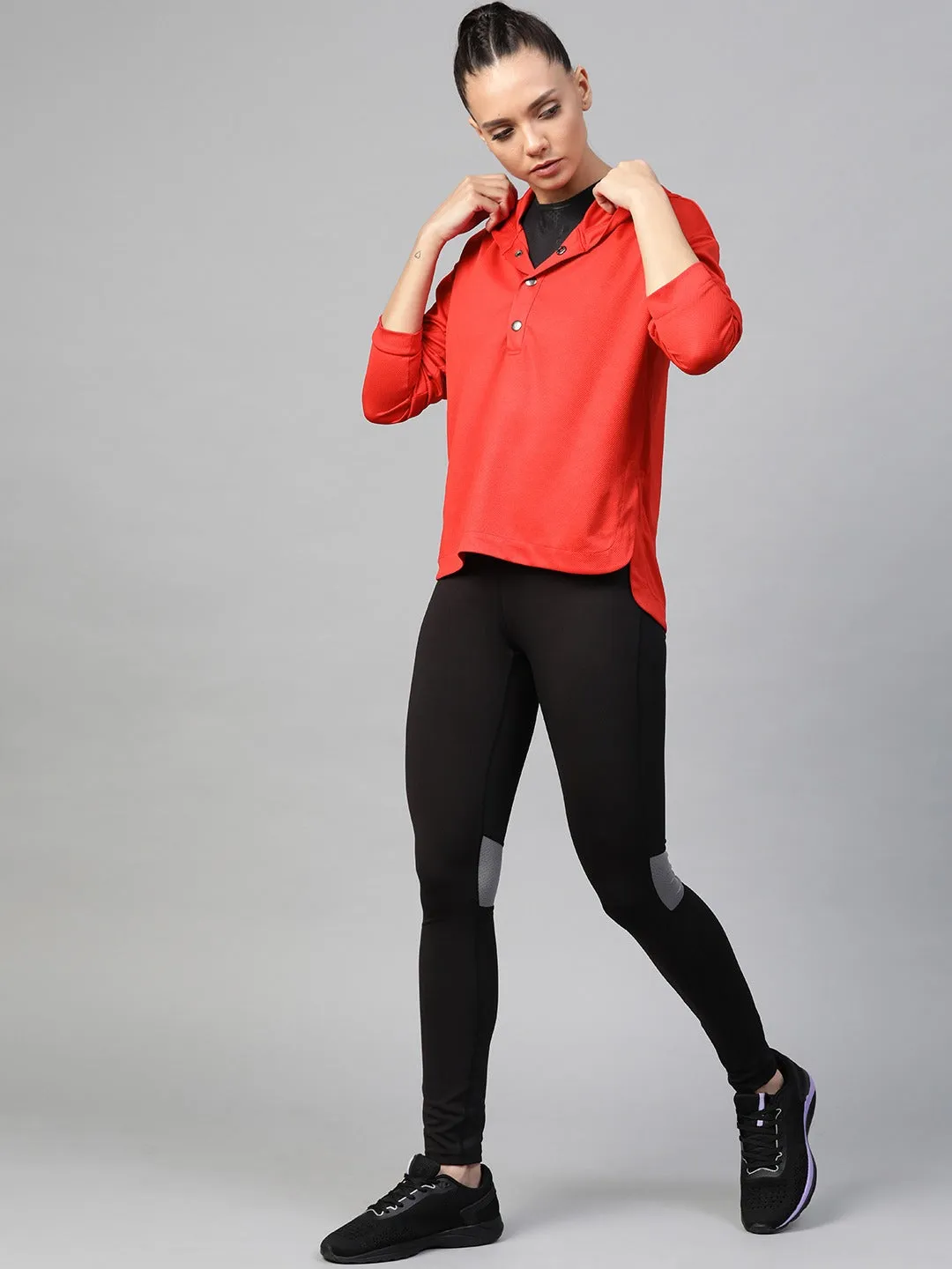 Women's Hooded Training top
