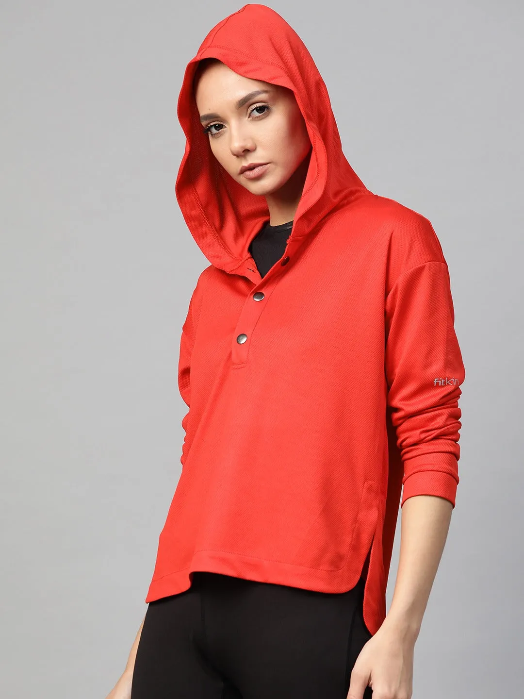 Women's Hooded Training top