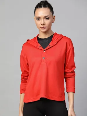 Women's Hooded Training top