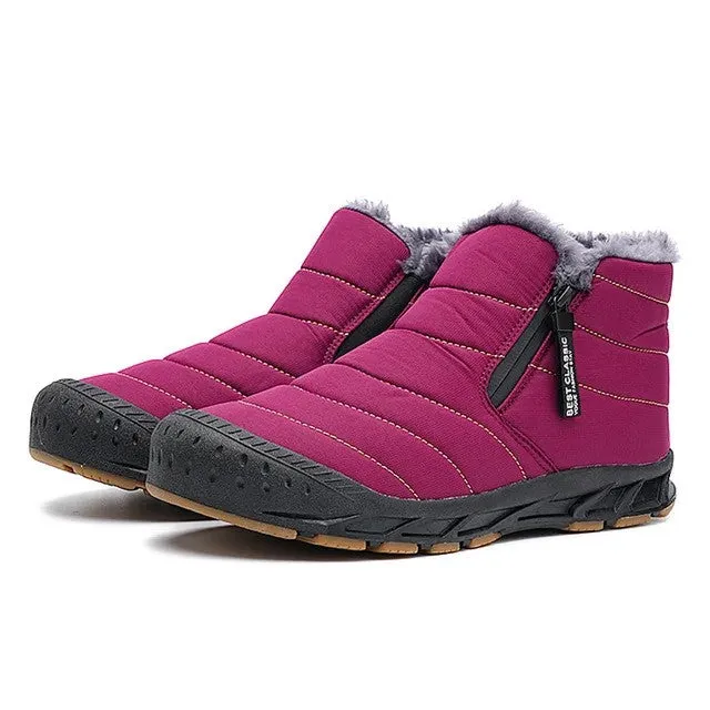 Women's Warm Fur Winter Snow Boots
