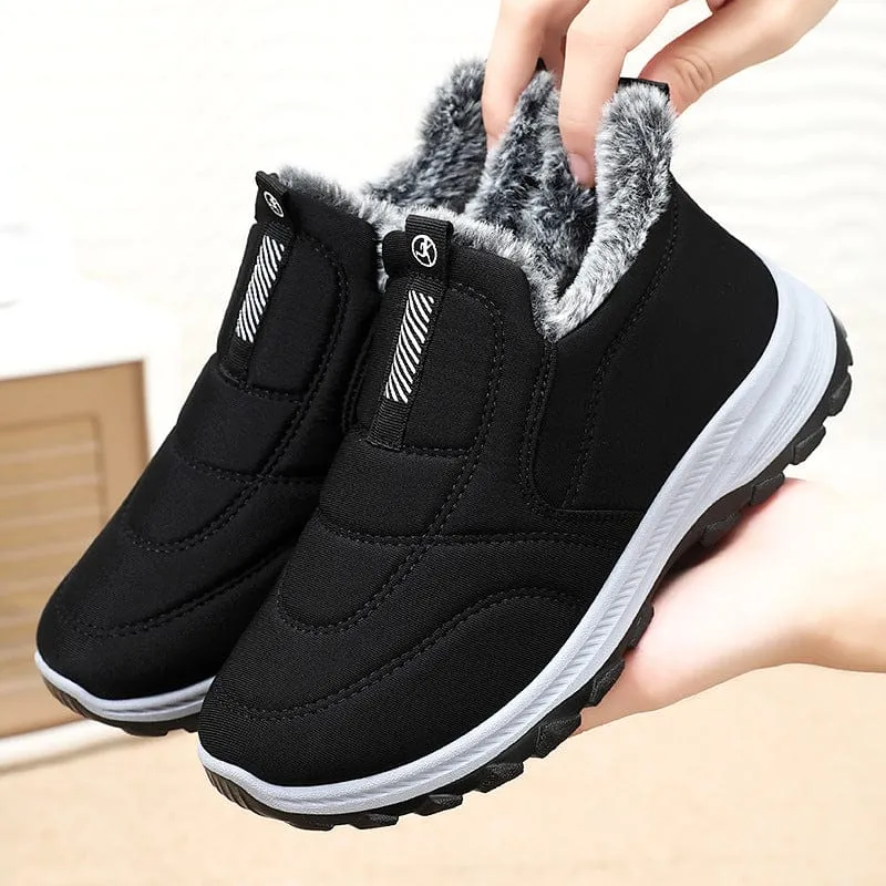 Women's Winter Hiking Slip-on Sneakers