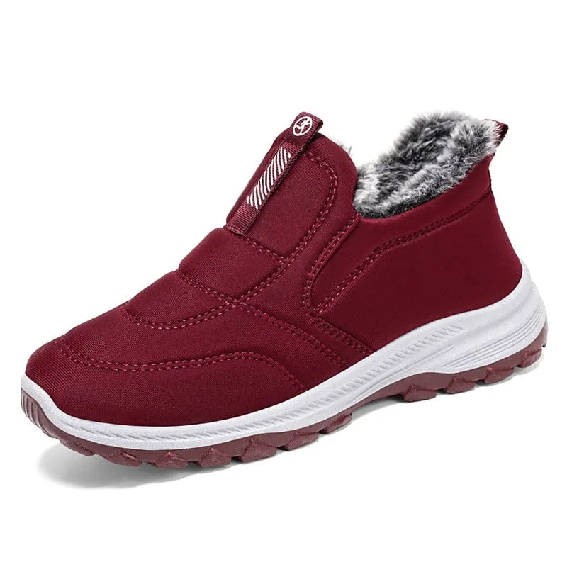 Women's Winter Hiking Slip-on Sneakers