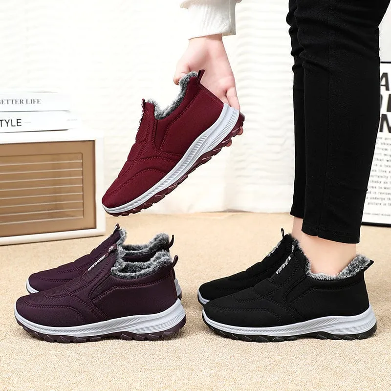 Women's Winter Hiking Slip-on Sneakers